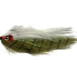 Mouche BAITFISH TANDEM Olive/White 