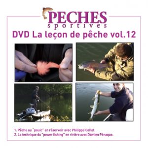 Pêches sportives DVD n°12 : Pêche au « Pouic » + La technique du « power fishing »