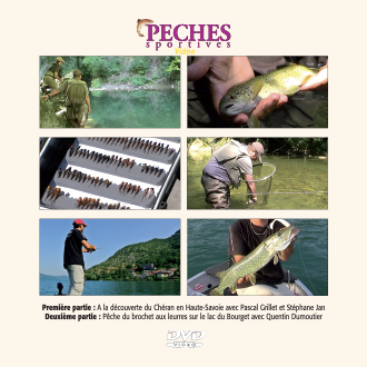 Pêches sportives DVD n°28 : Pêche du brochet aux leurres + A la découverte du Chéran