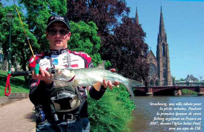 100 coins de pêche en ville