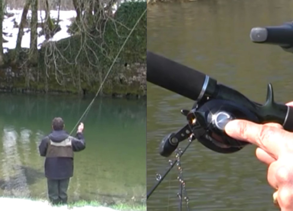 Pêches Sportives Vidéo n°3 : Une méthode du Lancer de mouche, Initiation au Bait casting.
