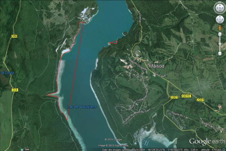 Réserves temporaires à Vouglans, enfin !