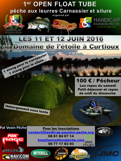 Handicap Pêche Passion organise son premier open !