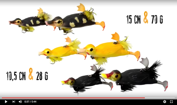 Savage Gear 3D Duck, enfin un truc primé à l&rsquo;Efftex qui marche !