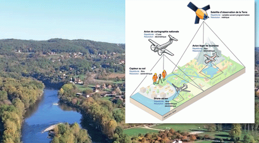 La télédétection au service de l&rsquo;hydromorphologie des cours d&rsquo;eau