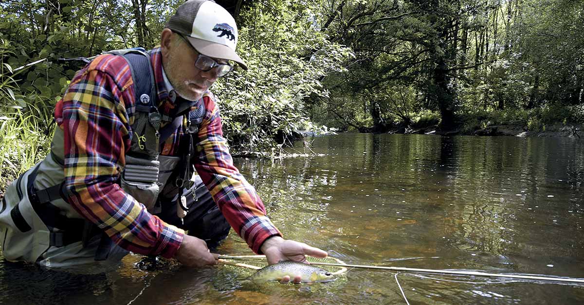 Pêches Sportives Vidéo n°59 : A la découverte du Léguer avec Eric Hamon
