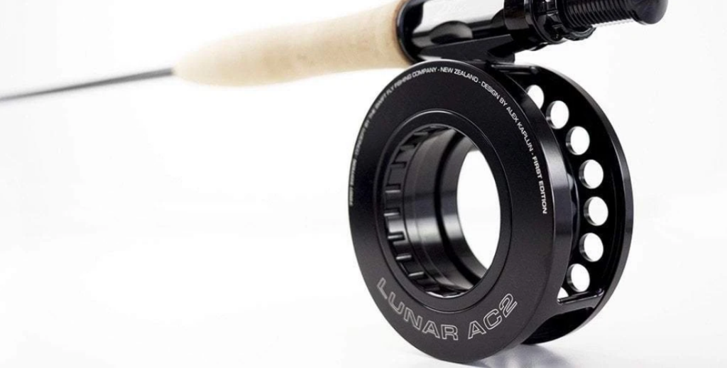 Lunar AC2 , le moulinet mouche sans moyeux