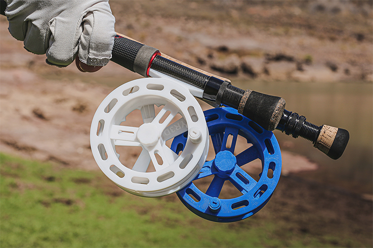 Des moulinets de champion en résine 3D !