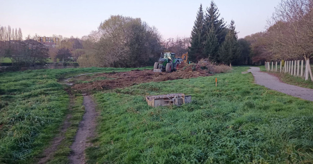 Haute-Vienne, restauration d&rsquo;une nouvelle frayère à brochets