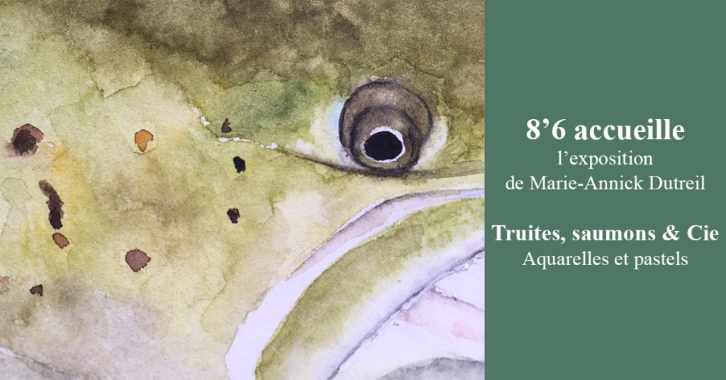 Venez assister au vernissage de l’exposition « Truites, saumons & Cie »