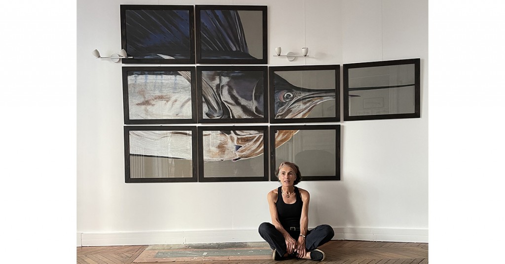 Succès pour le vernissage de l’exposition de Marie-Annick Dutreil