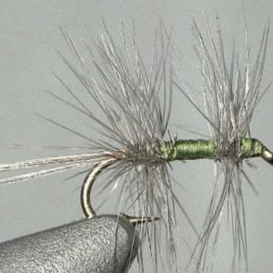 Double collerette : Sadle de Whitting Farms (selle de coq) et Micro Barb de Metz