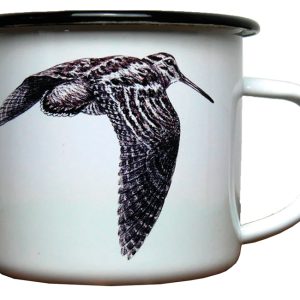Mug métallique émaillé - Envol de bécasse