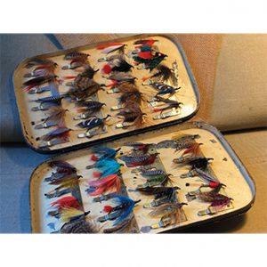 Boite à mouches truites de mer et grilses en aluminium de marque Hardy