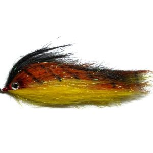 Mouche BAITFISH TANDEM Orange Attractor