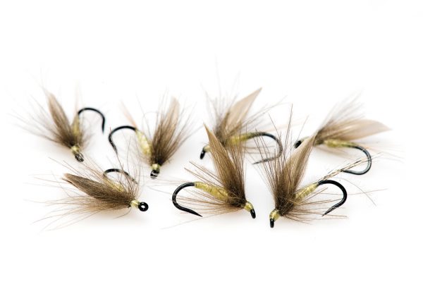 Kit mouches d’Ornans Taille 16 corps jaune