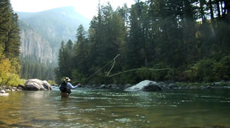 La pêche à la mouche est une blague ?