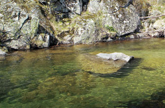 L&rsquo;Aligon au Pont de Monvert, Lozère.