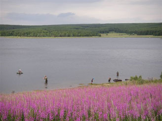 Stéphane Faudon, guide de pêche