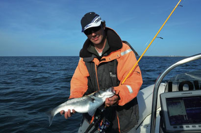 Une partie de pêche du bar en traction avec Yann Lenormand