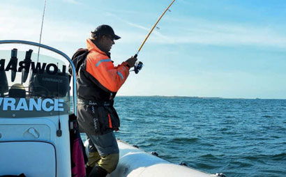 Un ensemble parfait pour la pêche au bar en traction