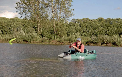 La pêche dans les herbiers avec de gros soft baits