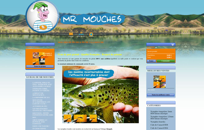 Mr Mouches, un site 100 % sans ardillon