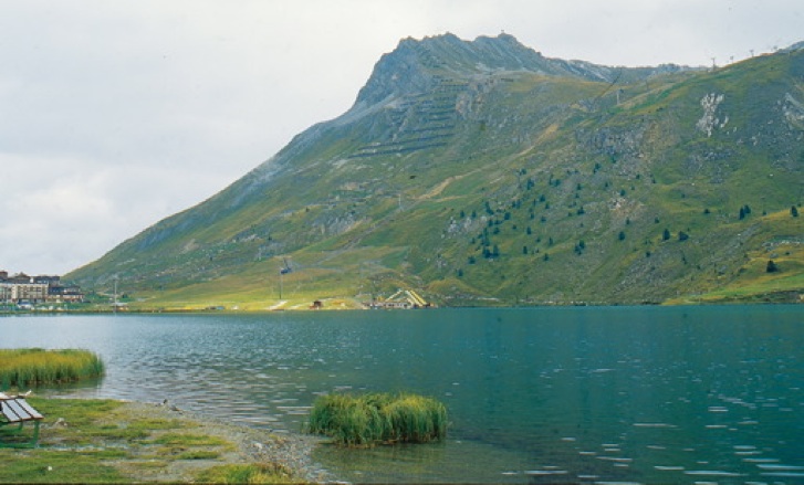 Le lac de Tignes