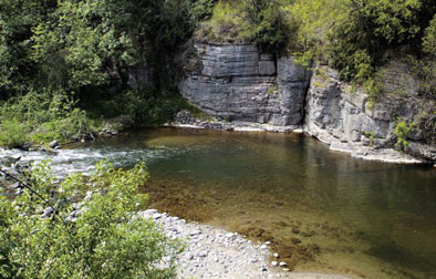 L&rsquo;Ouvèze à Coux