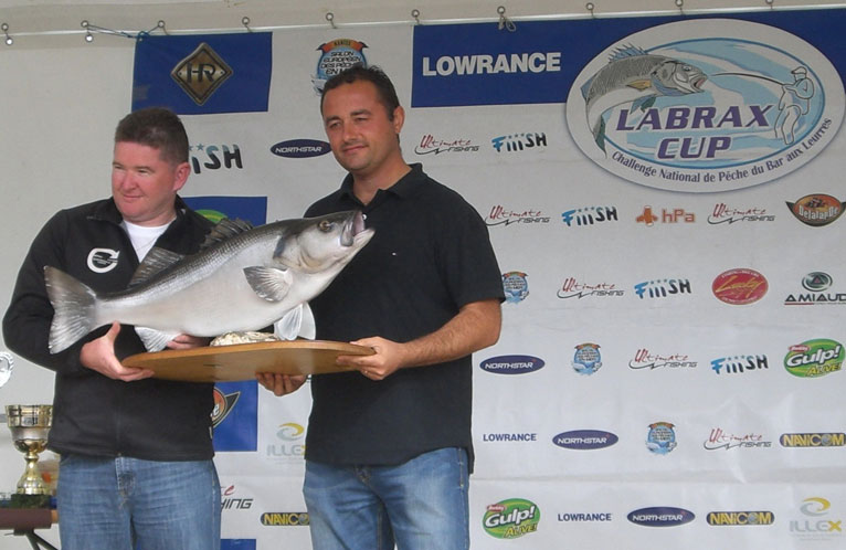 L’Open Labrax d’Oléron pour Benoit Pain et Raoul Malcoste