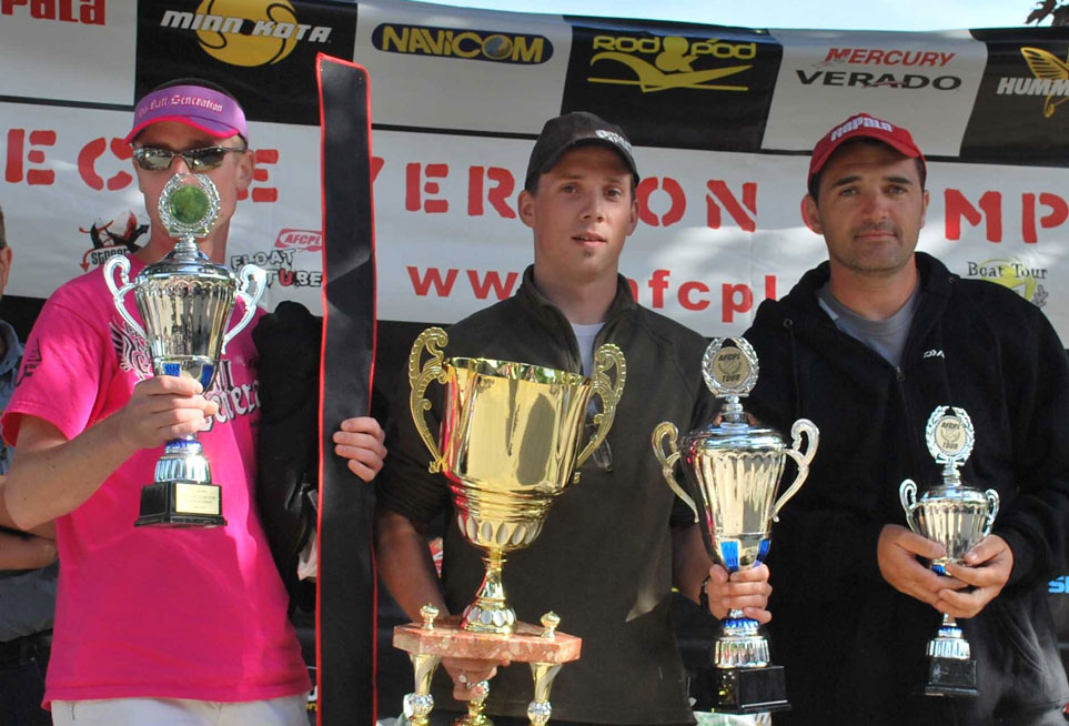 Premier podium en float tube pour Mickael Evrard