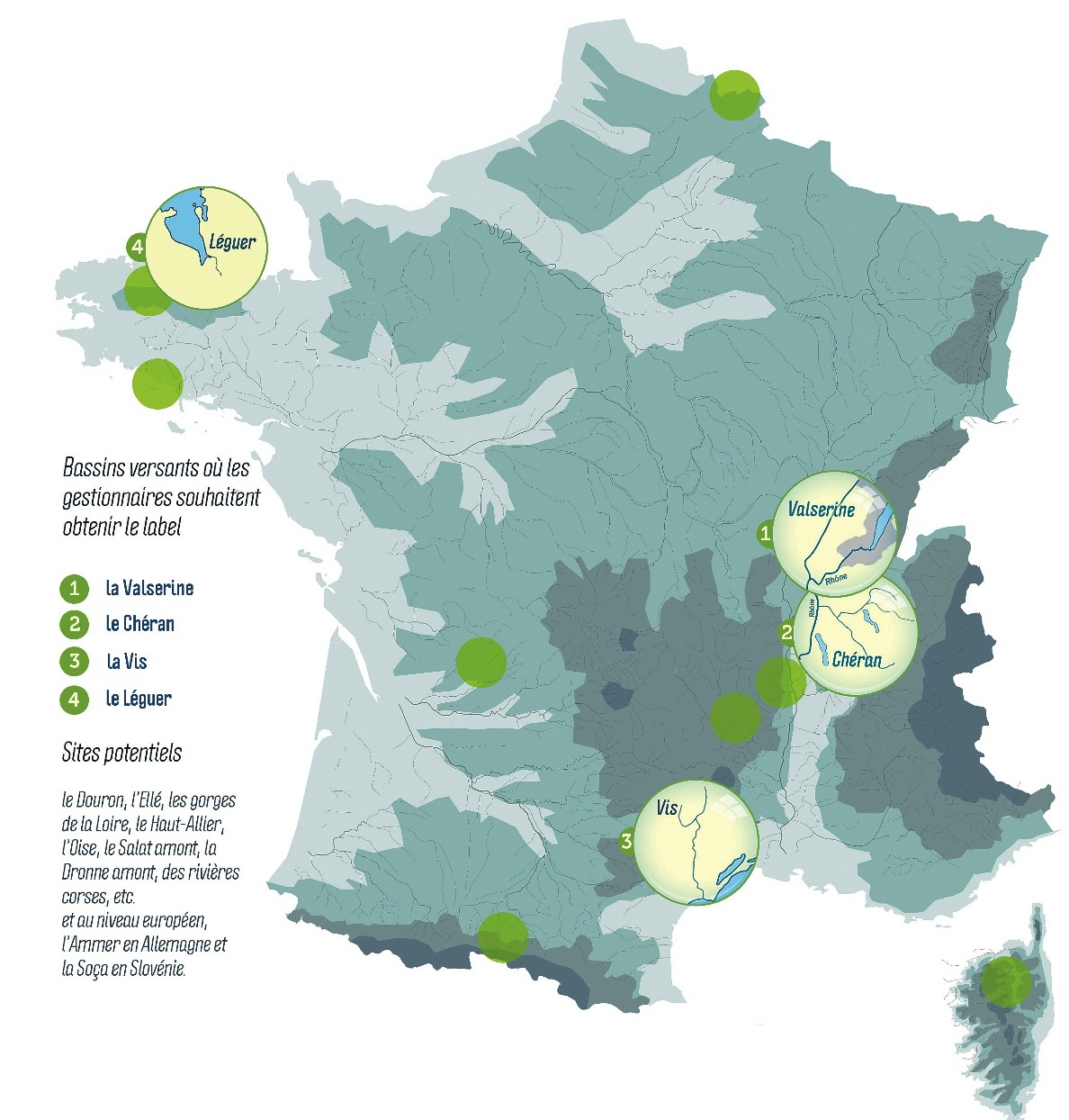 Fonds pour la conservation des rivières sauvages : la Valserine et de la Semine à l’honneur