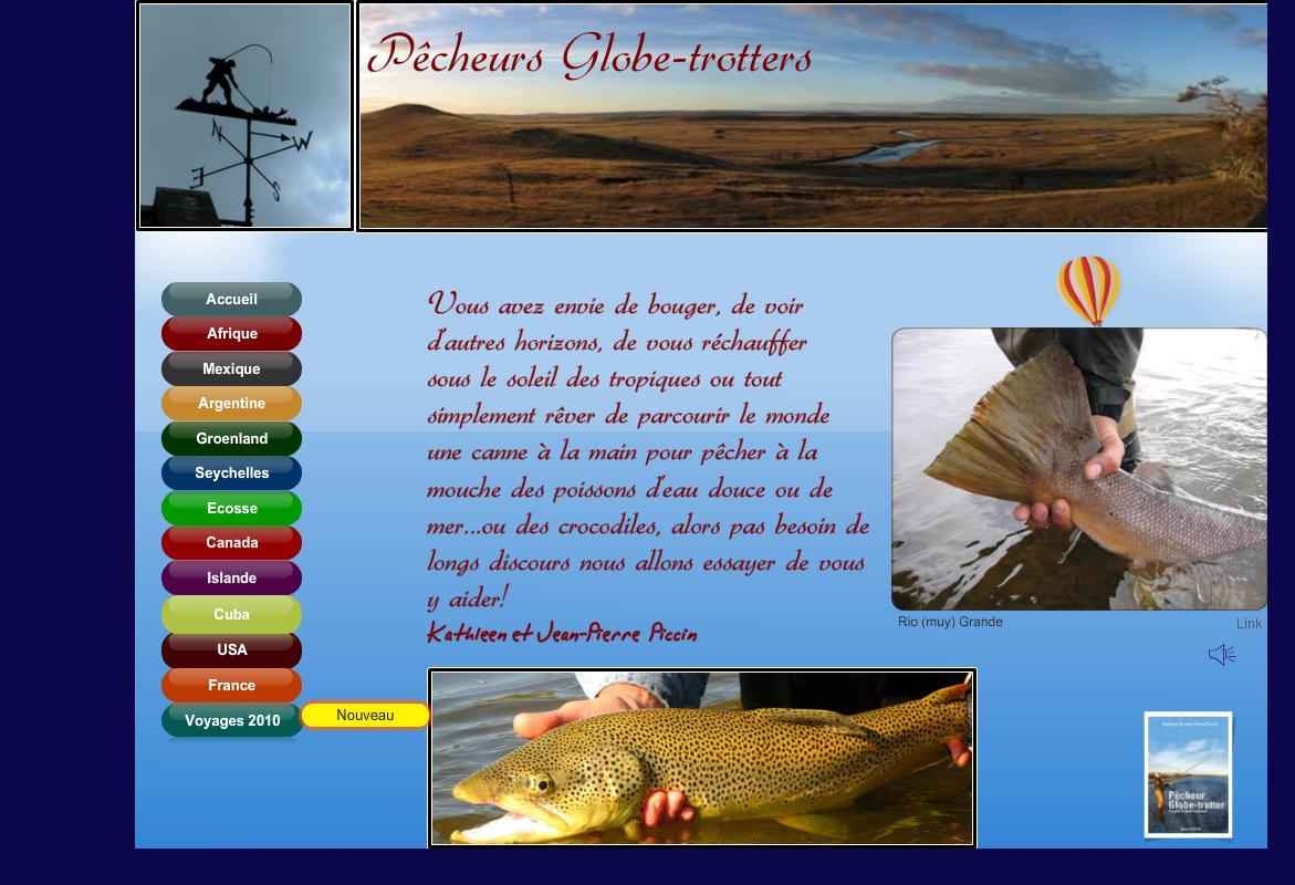 Le site des pêcheurs globe-trotters