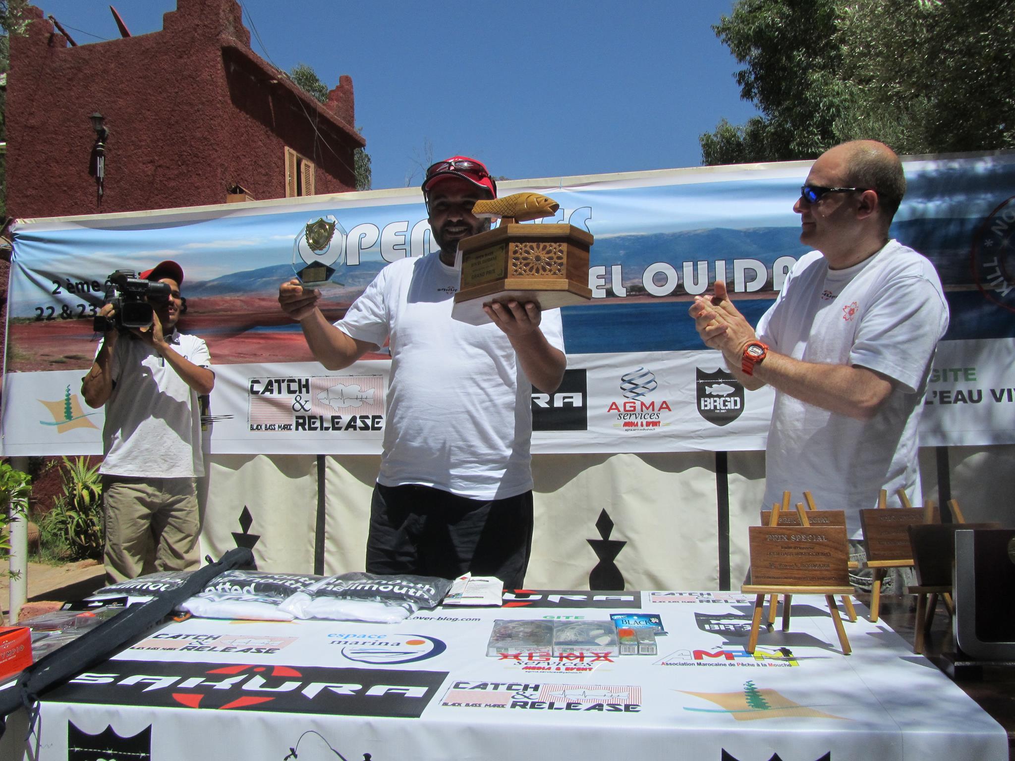 Open bass Bin El Ouidane au Maroc 2013